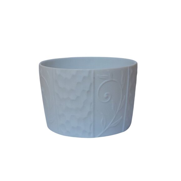 French Limoge small White Candle Holder Medard de Noblat - Picture 10 of 12